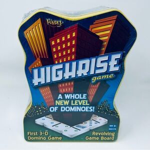 HIghrise Game Fundex 2005 A Whole New Level of Dominoes Complete Sealed